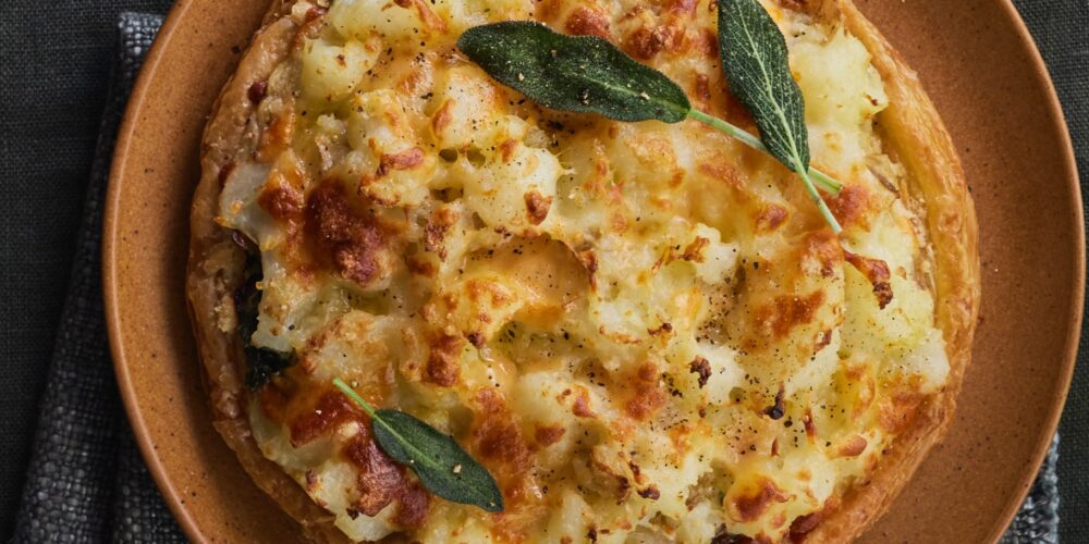 Potato, Kale and Cheese Pie